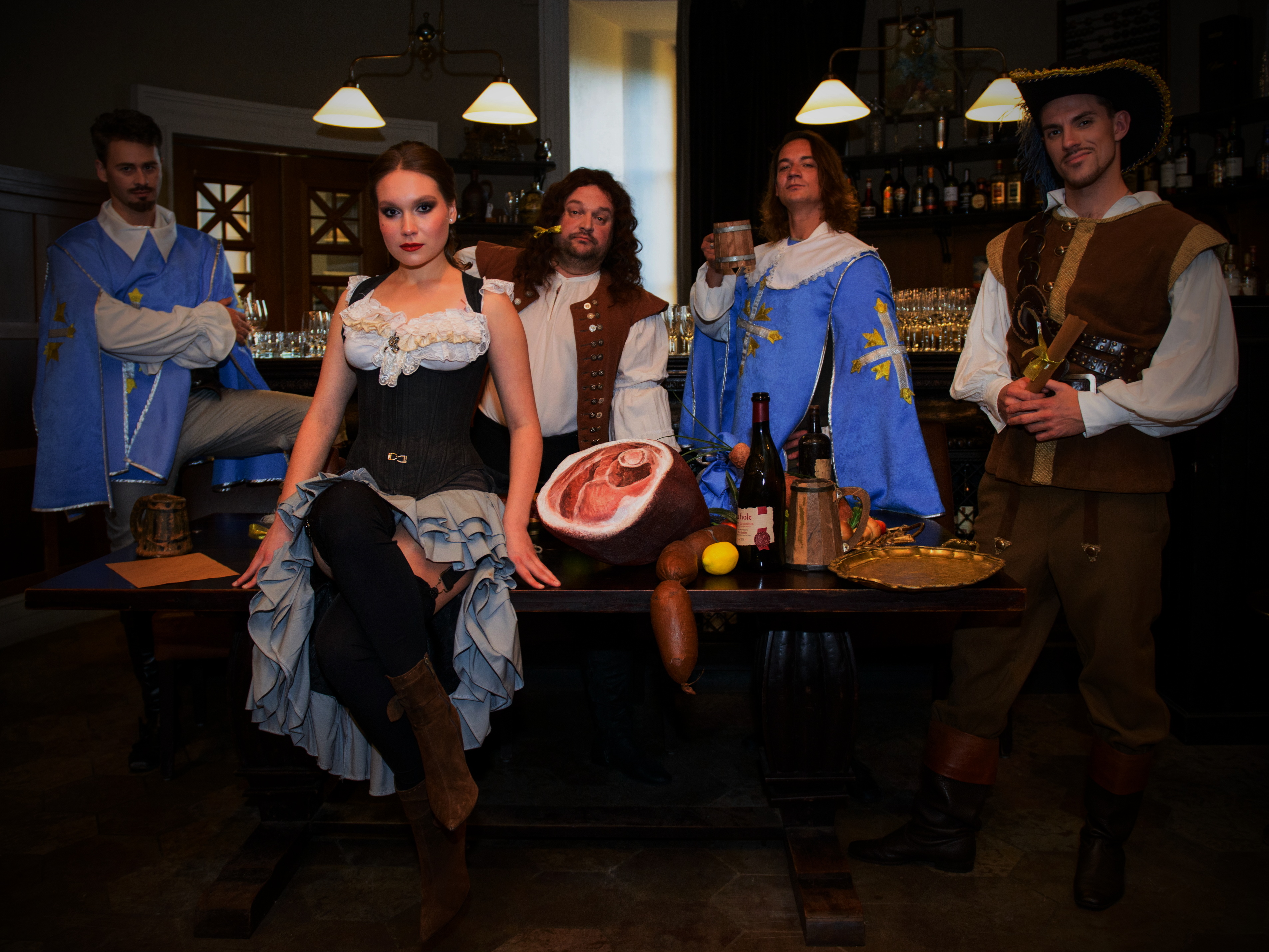 Иммерсивное начало свадьбы "Из Франции с любовью"